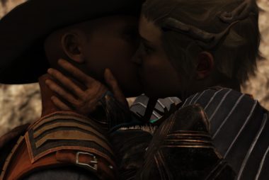 Romantic Kiss in Greedfall