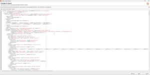 Screenshot of XML Package in Adobe Campaign